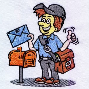 stickdesignerHappy Postman